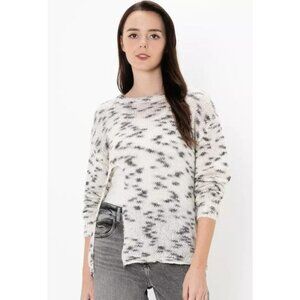 Zara Wool Blend Side Slit Sweater